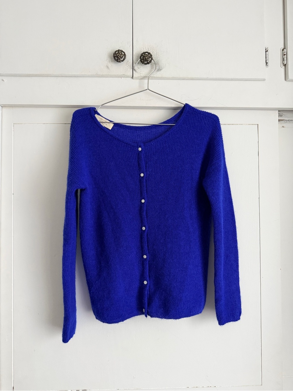 Sezane Gaspard Cardigan - Electric Blue